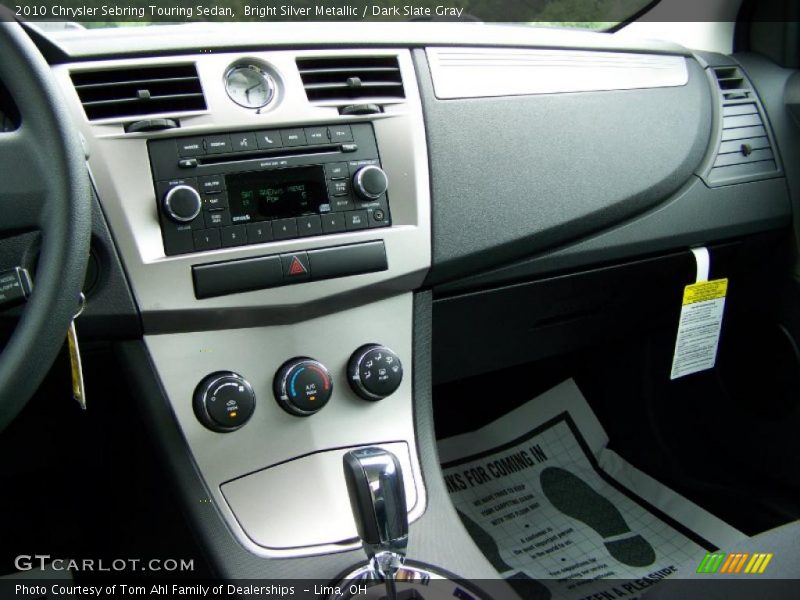 Bright Silver Metallic / Dark Slate Gray 2010 Chrysler Sebring Touring Sedan