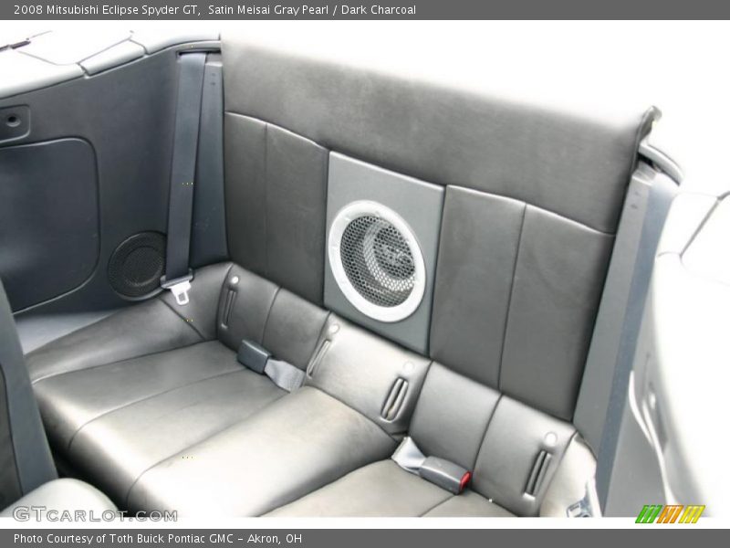 Satin Meisai Gray Pearl / Dark Charcoal 2008 Mitsubishi Eclipse Spyder GT