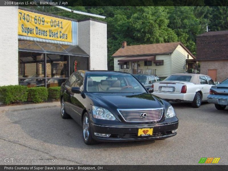 Black Onyx / Ash 2004 Lexus LS 430