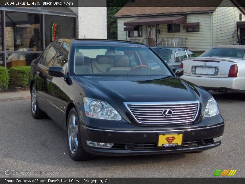 Black Onyx / Ash 2004 Lexus LS 430