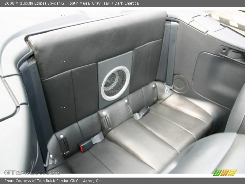 Satin Meisai Gray Pearl / Dark Charcoal 2008 Mitsubishi Eclipse Spyder GT