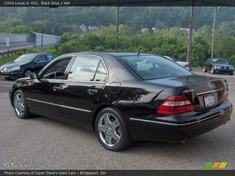 Black Onyx / Ash 2004 Lexus LS 430