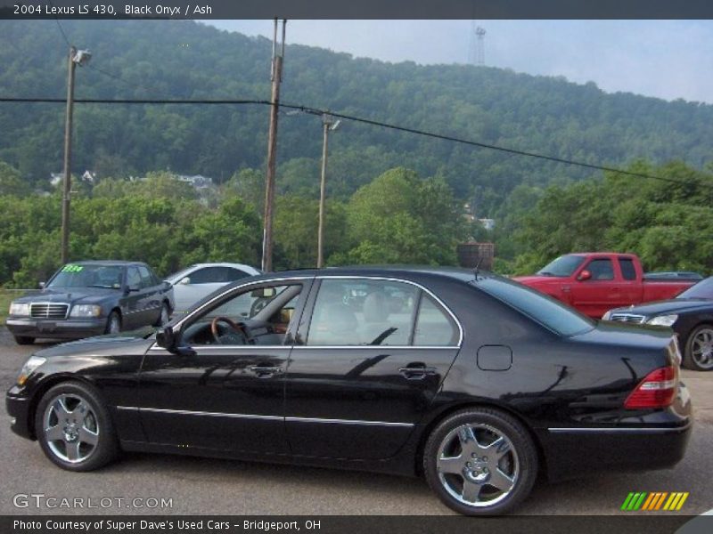 Black Onyx / Ash 2004 Lexus LS 430