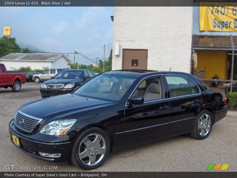 Black Onyx / Ash 2004 Lexus LS 430