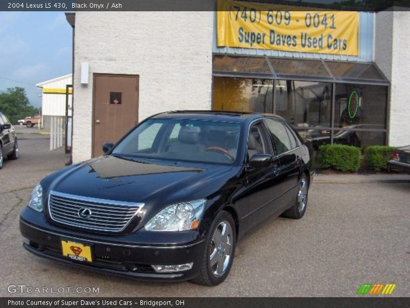 Black Onyx / Ash 2004 Lexus LS 430