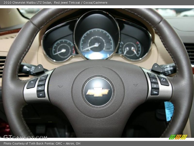 Red Jewel Tintcoat / Cocoa/Cashmere 2010 Chevrolet Malibu LTZ Sedan