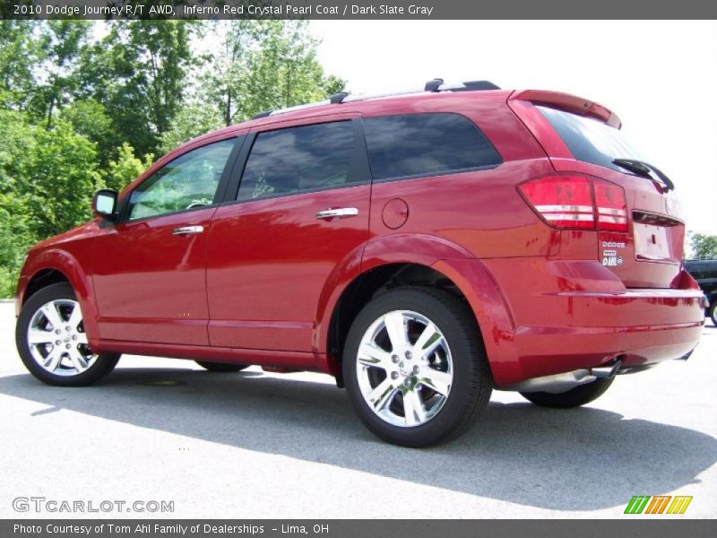  2010 Journey R/T AWD Inferno Red Crystal Pearl Coat