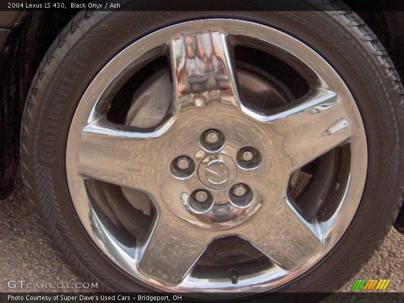 Black Onyx / Ash 2004 Lexus LS 430
