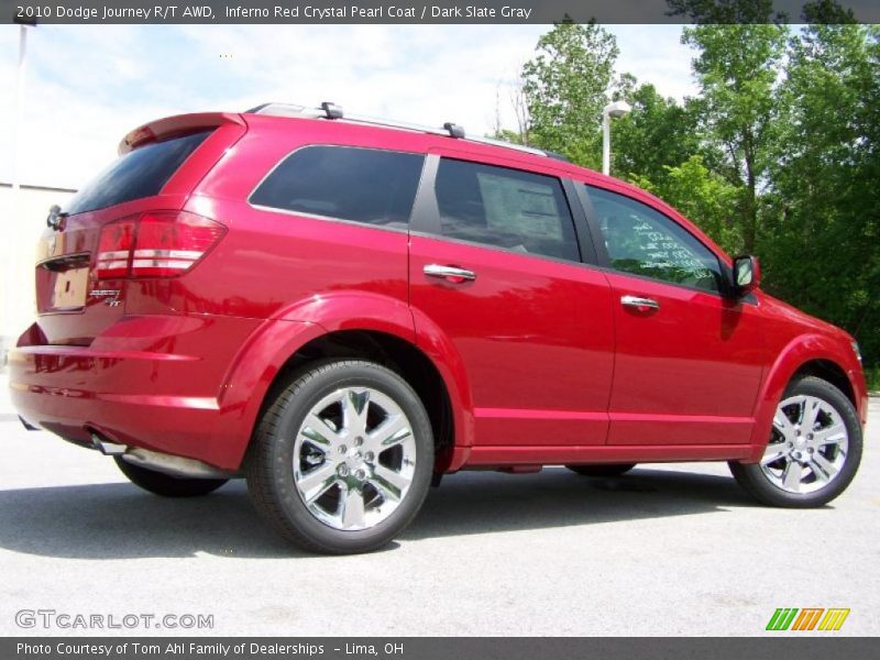  2010 Journey R/T AWD Inferno Red Crystal Pearl Coat