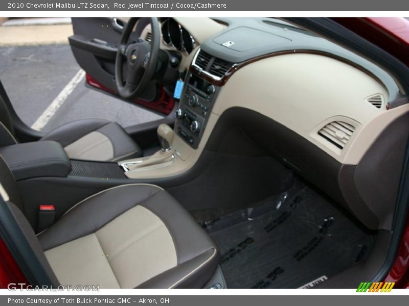 Red Jewel Tintcoat / Cocoa/Cashmere 2010 Chevrolet Malibu LTZ Sedan