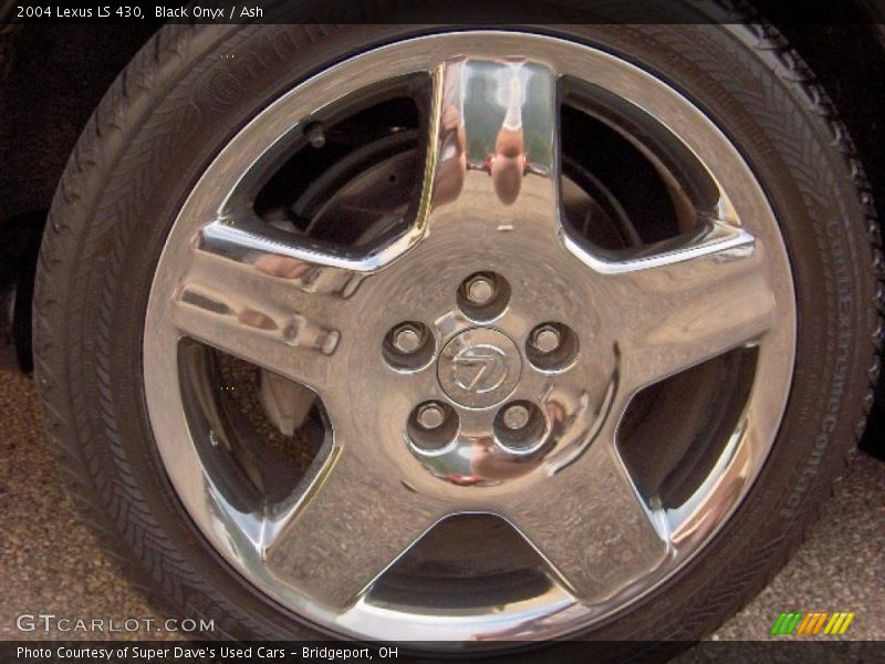 Black Onyx / Ash 2004 Lexus LS 430
