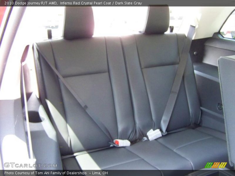 Rear Seat of 2010 Journey R/T AWD