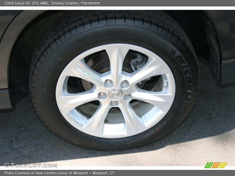 Smokey Granite / Parchment 2009 Lexus RX 350 AWD