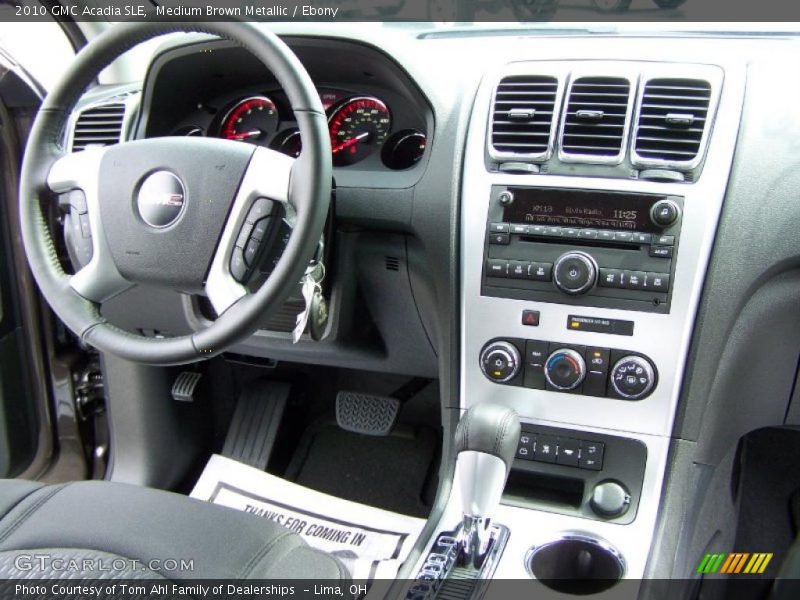 Medium Brown Metallic / Ebony 2010 GMC Acadia SLE