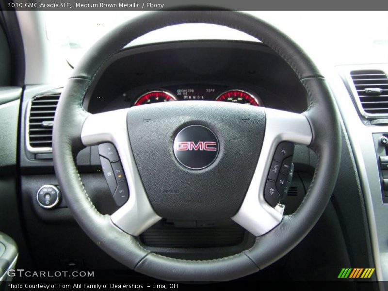 Medium Brown Metallic / Ebony 2010 GMC Acadia SLE