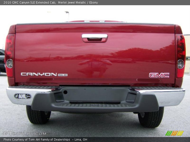Merlot Jewel Metallic / Ebony 2010 GMC Canyon SLE Extended Cab