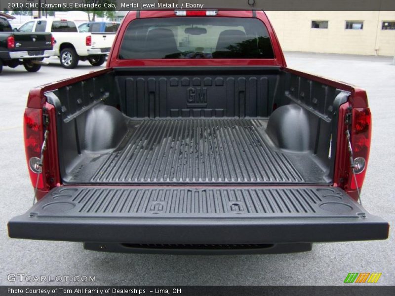 Merlot Jewel Metallic / Ebony 2010 GMC Canyon SLE Extended Cab