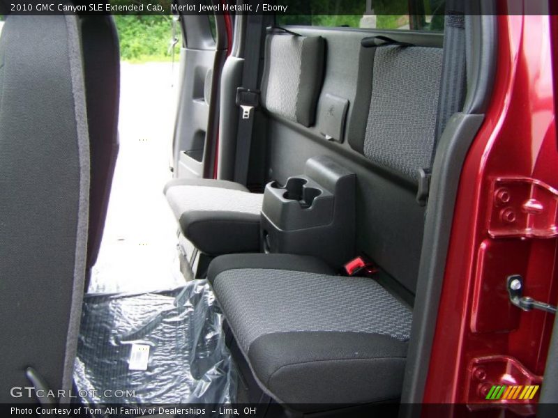 Merlot Jewel Metallic / Ebony 2010 GMC Canyon SLE Extended Cab