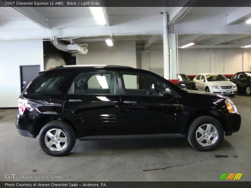 Black / Light Gray 2007 Chevrolet Equinox LS AWD
