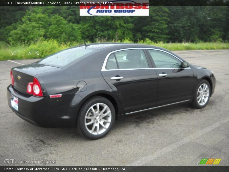 Black Granite Metallic / Ebony 2010 Chevrolet Malibu LTZ Sedan