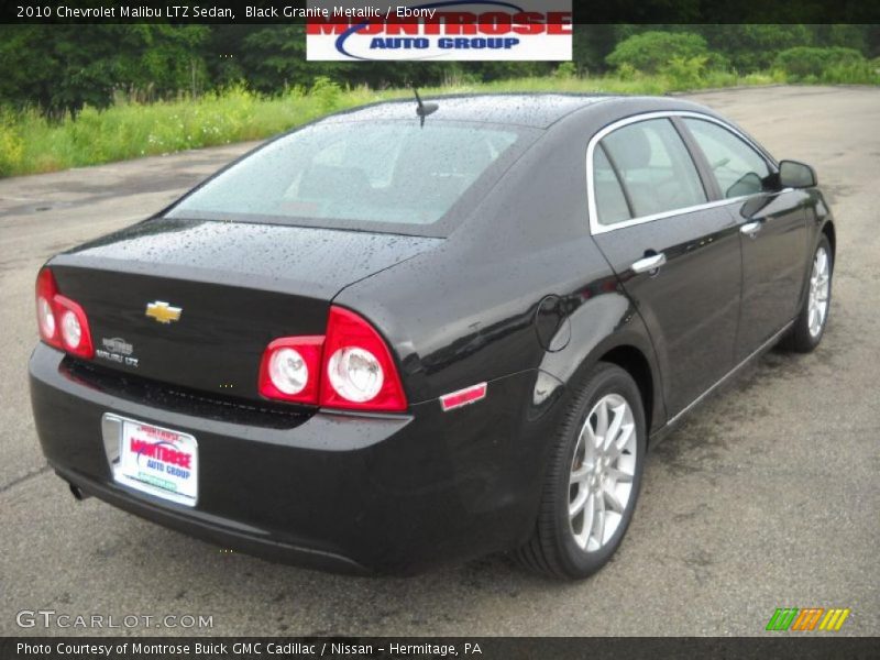 Black Granite Metallic / Ebony 2010 Chevrolet Malibu LTZ Sedan