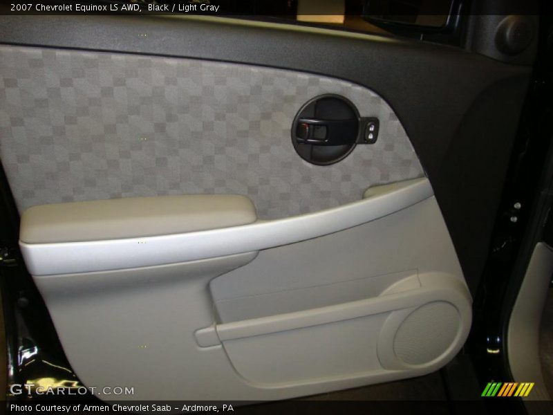 Black / Light Gray 2007 Chevrolet Equinox LS AWD