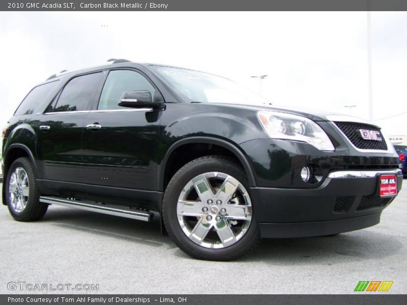 Carbon Black Metallic / Ebony 2010 GMC Acadia SLT