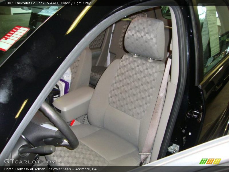 Black / Light Gray 2007 Chevrolet Equinox LS AWD
