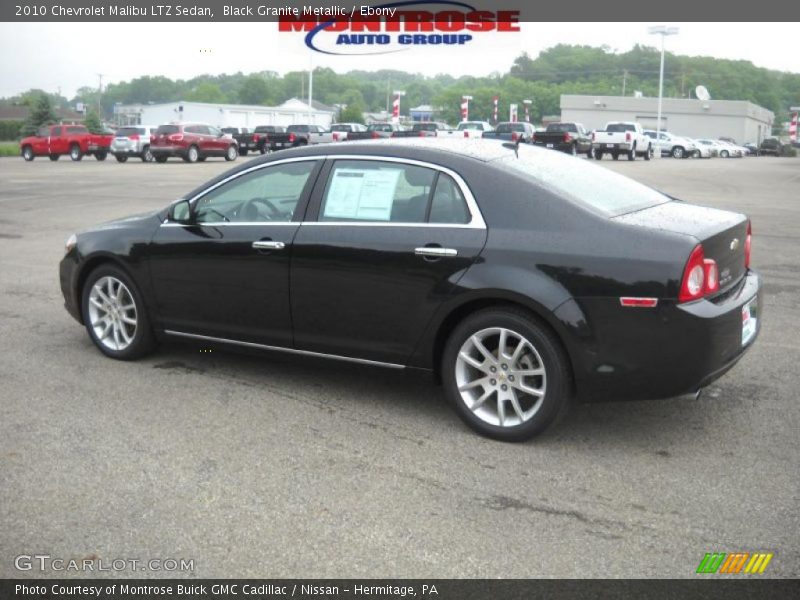 Black Granite Metallic / Ebony 2010 Chevrolet Malibu LTZ Sedan