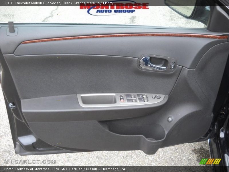 Black Granite Metallic / Ebony 2010 Chevrolet Malibu LTZ Sedan
