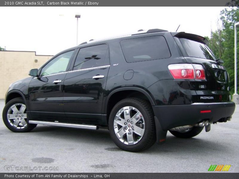 Carbon Black Metallic / Ebony 2010 GMC Acadia SLT