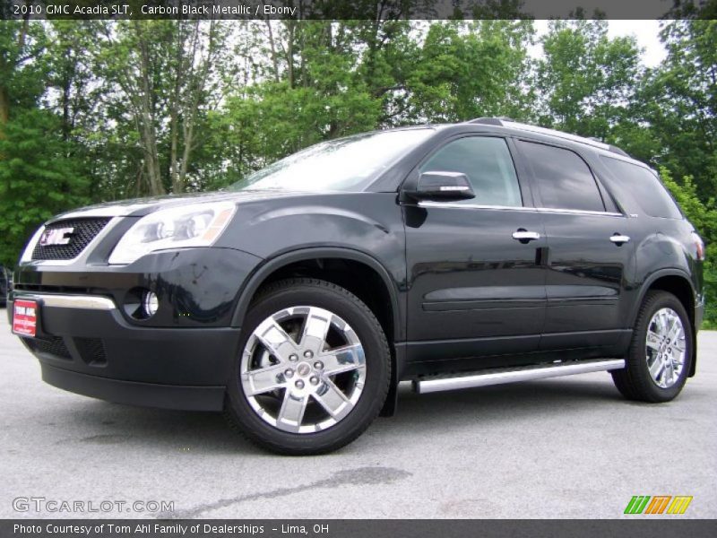 Carbon Black Metallic / Ebony 2010 GMC Acadia SLT