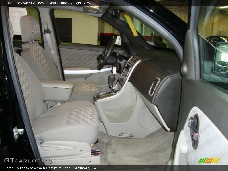Black / Light Gray 2007 Chevrolet Equinox LS AWD