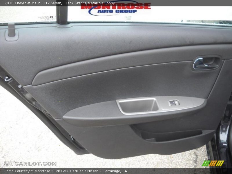 Black Granite Metallic / Ebony 2010 Chevrolet Malibu LTZ Sedan