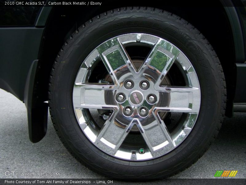 Carbon Black Metallic / Ebony 2010 GMC Acadia SLT