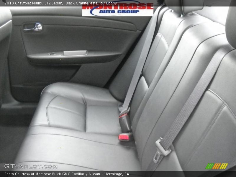 Black Granite Metallic / Ebony 2010 Chevrolet Malibu LTZ Sedan