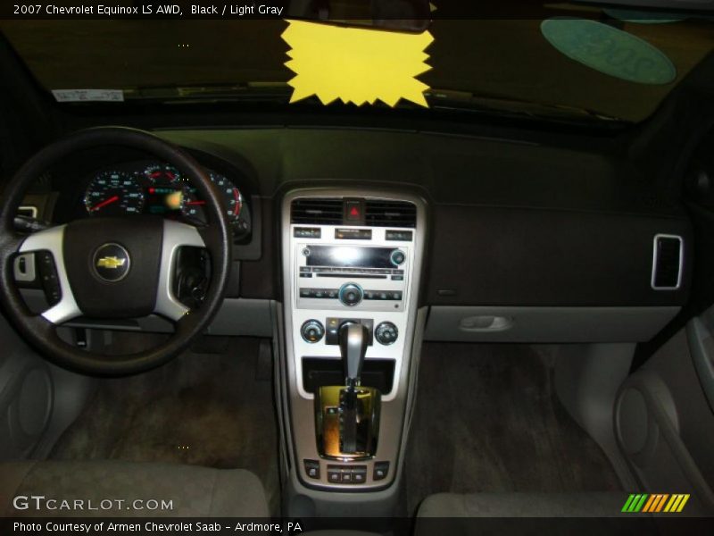 Black / Light Gray 2007 Chevrolet Equinox LS AWD