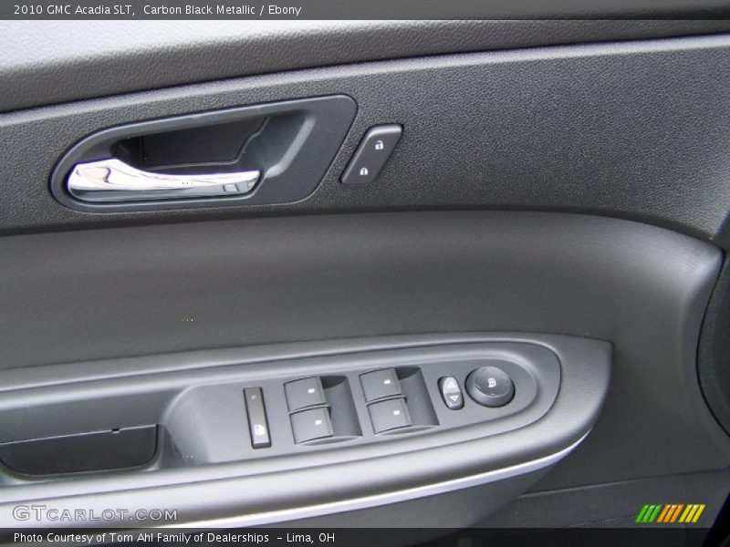 Carbon Black Metallic / Ebony 2010 GMC Acadia SLT
