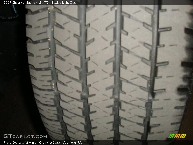 Black / Light Gray 2007 Chevrolet Equinox LS AWD