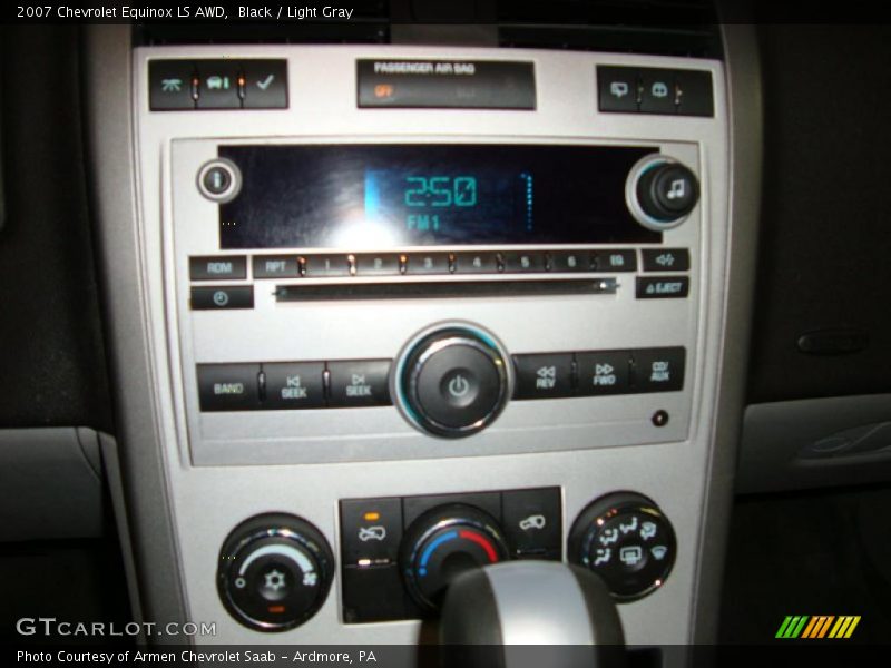 Black / Light Gray 2007 Chevrolet Equinox LS AWD