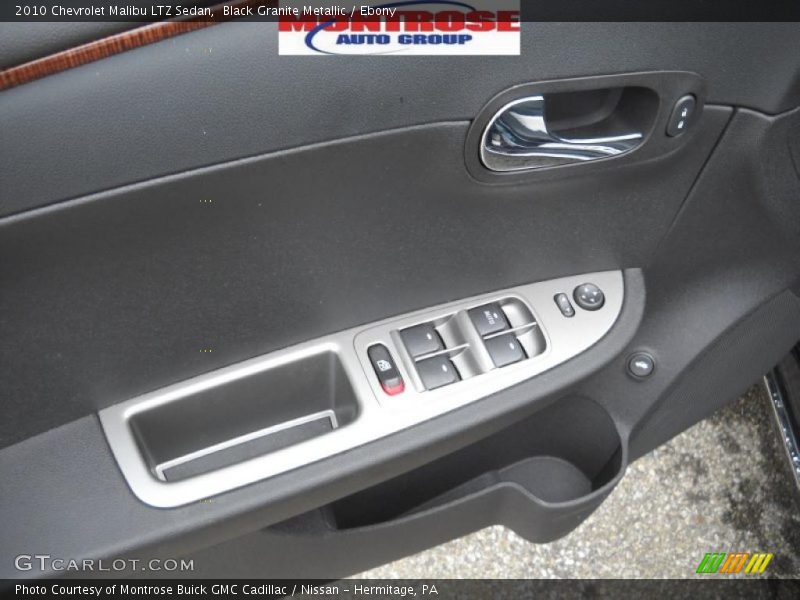 Black Granite Metallic / Ebony 2010 Chevrolet Malibu LTZ Sedan