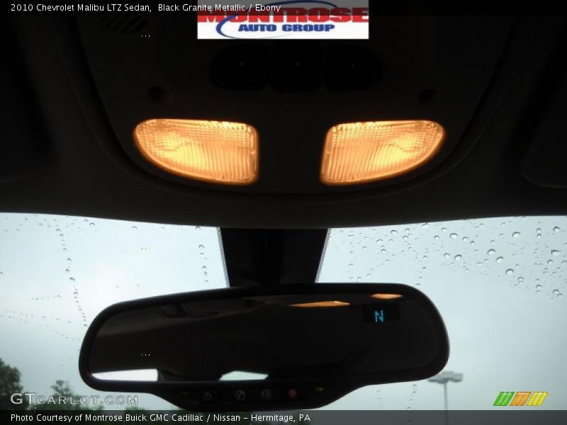 Black Granite Metallic / Ebony 2010 Chevrolet Malibu LTZ Sedan