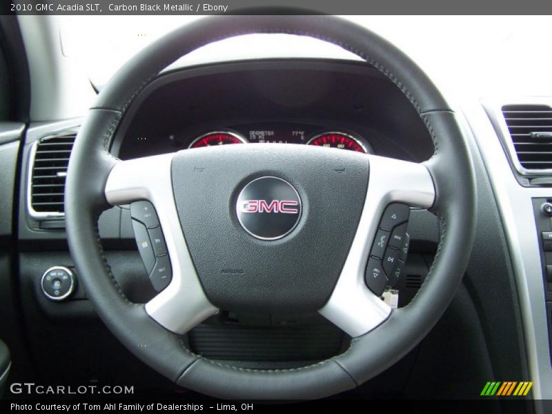 Carbon Black Metallic / Ebony 2010 GMC Acadia SLT