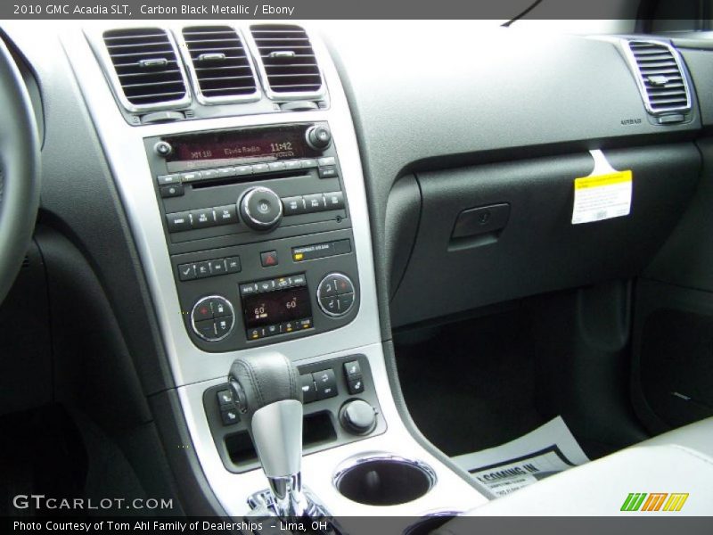 Carbon Black Metallic / Ebony 2010 GMC Acadia SLT