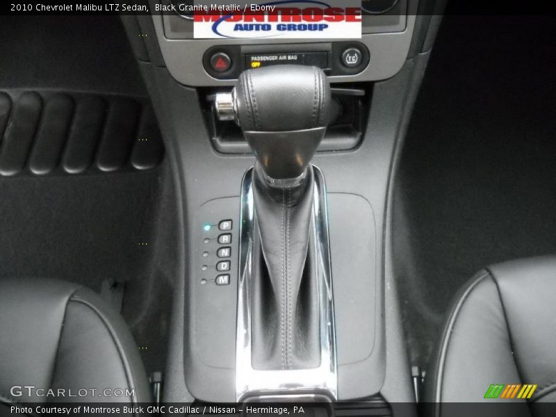 Black Granite Metallic / Ebony 2010 Chevrolet Malibu LTZ Sedan