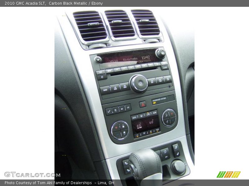 Carbon Black Metallic / Ebony 2010 GMC Acadia SLT