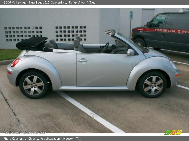 Reflex Silver / Grey 2006 Volkswagen New Beetle 2.5 Convertible