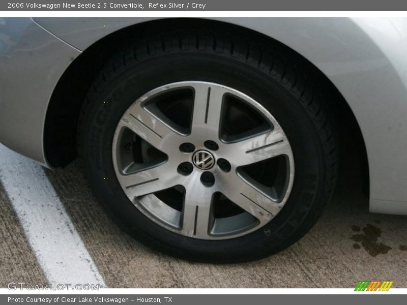 Reflex Silver / Grey 2006 Volkswagen New Beetle 2.5 Convertible