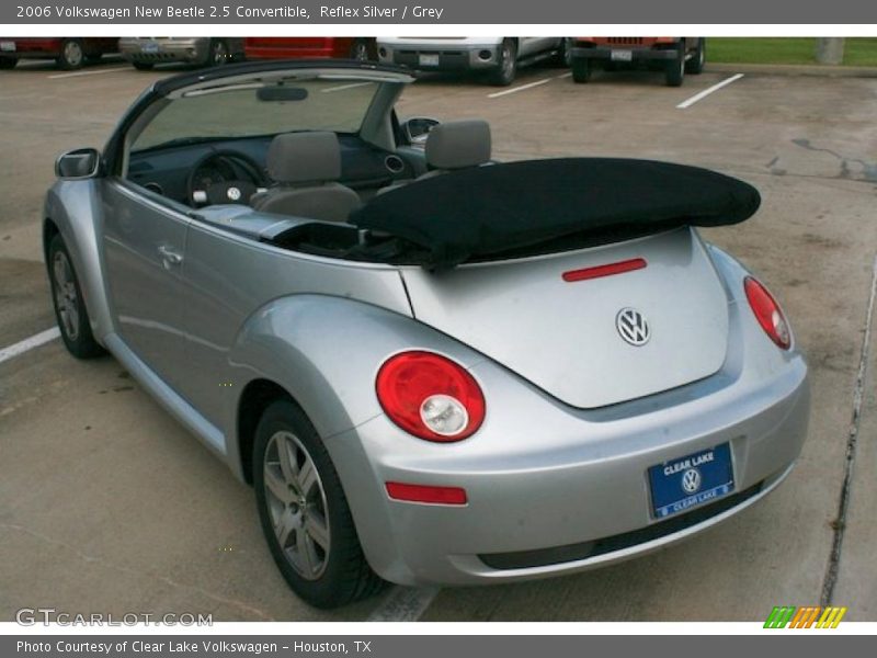 Reflex Silver / Grey 2006 Volkswagen New Beetle 2.5 Convertible