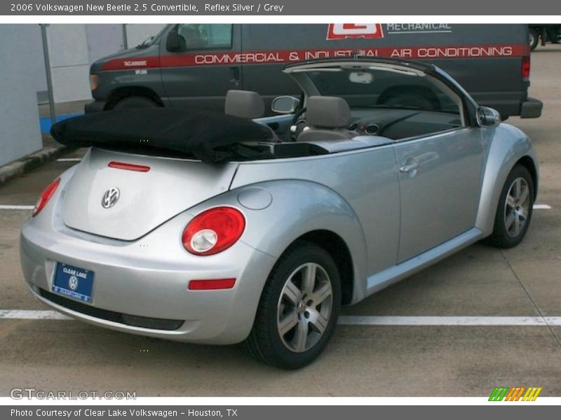 Reflex Silver / Grey 2006 Volkswagen New Beetle 2.5 Convertible